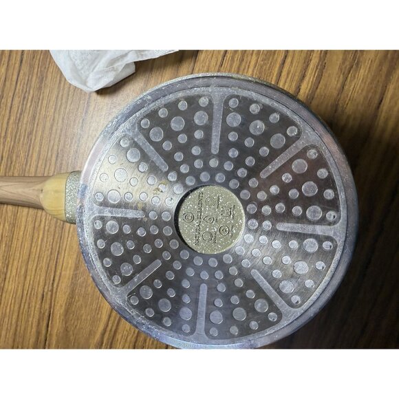 Natural Elements Non-Stick Saucepan With Glass Lid & Wood Handle - Picture 5 of 5